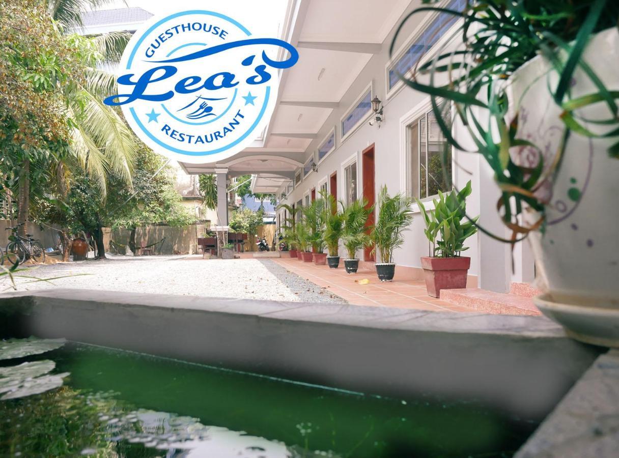 Lea'S Guesthouse And Restaurant Kampot Exteriör bild